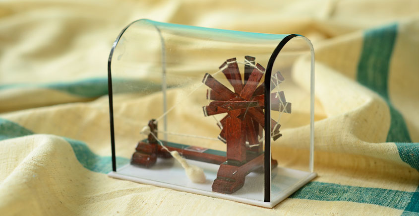 Swavalamban ~ Charkha { Brown . 12 }